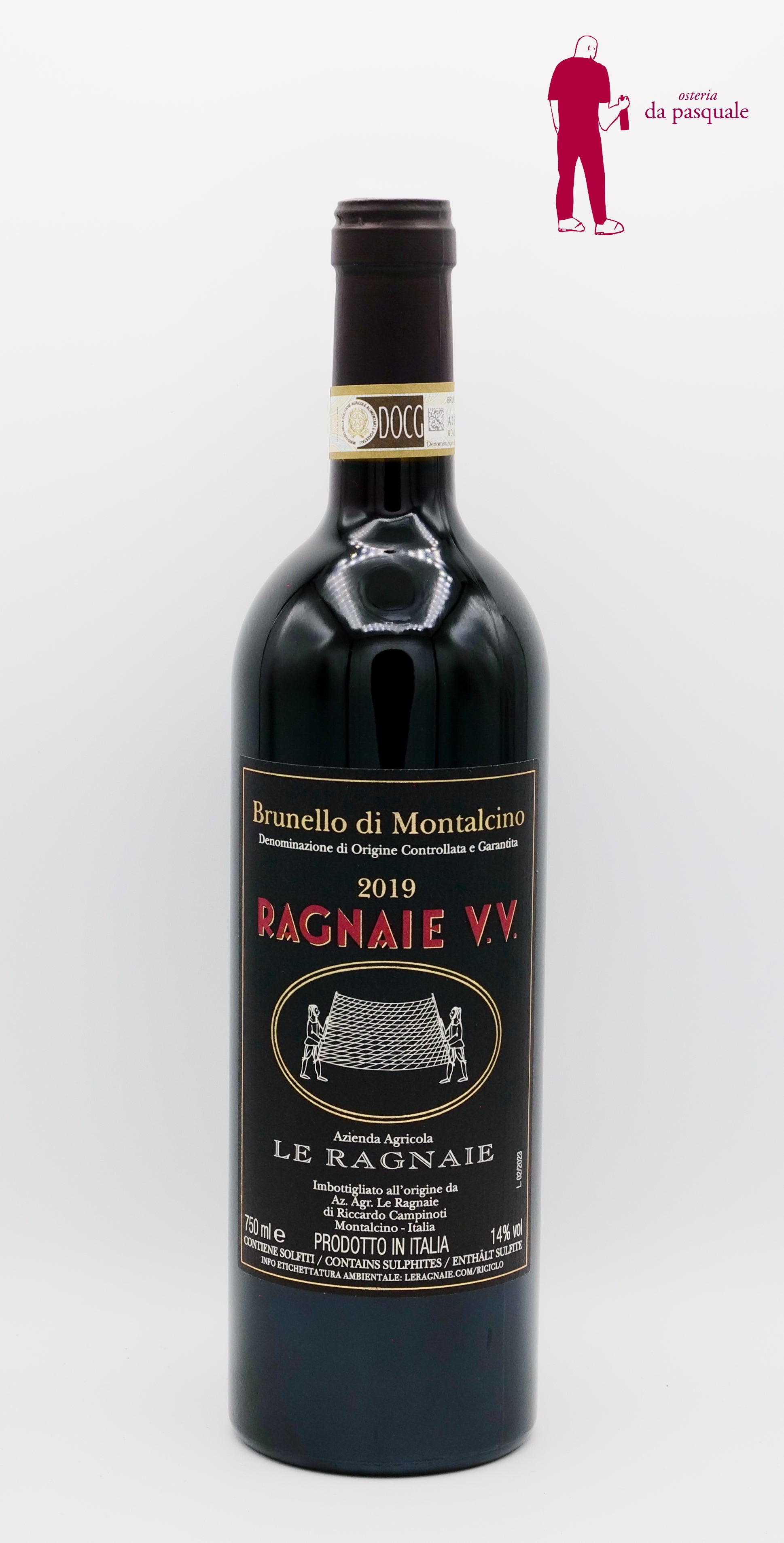 Brunello di Montalcino Le Ragnaie Vigna Vecchia 2019