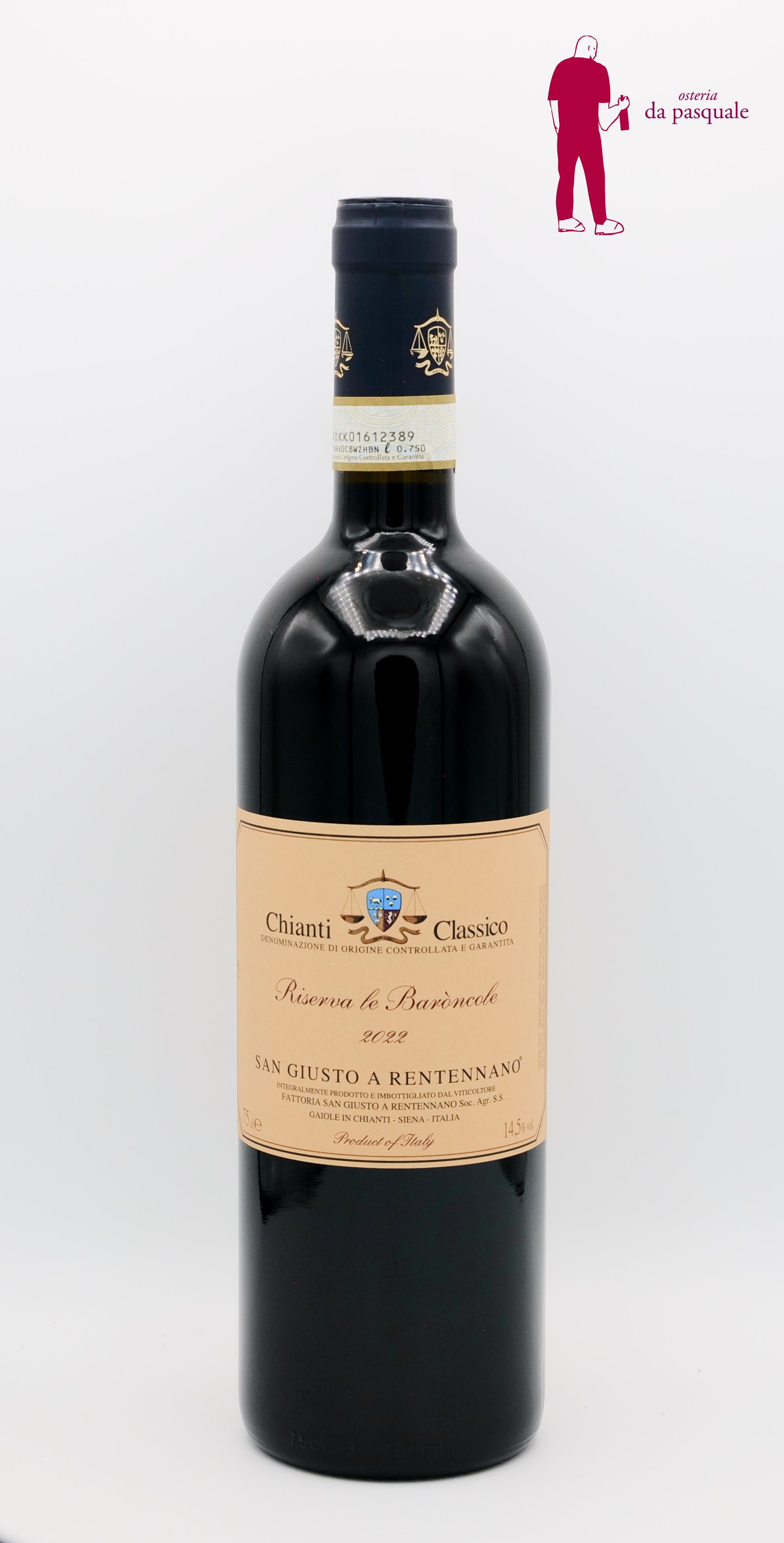 Chianti classico Riserva Le Baroncole San Giusto a Rentennano 2022