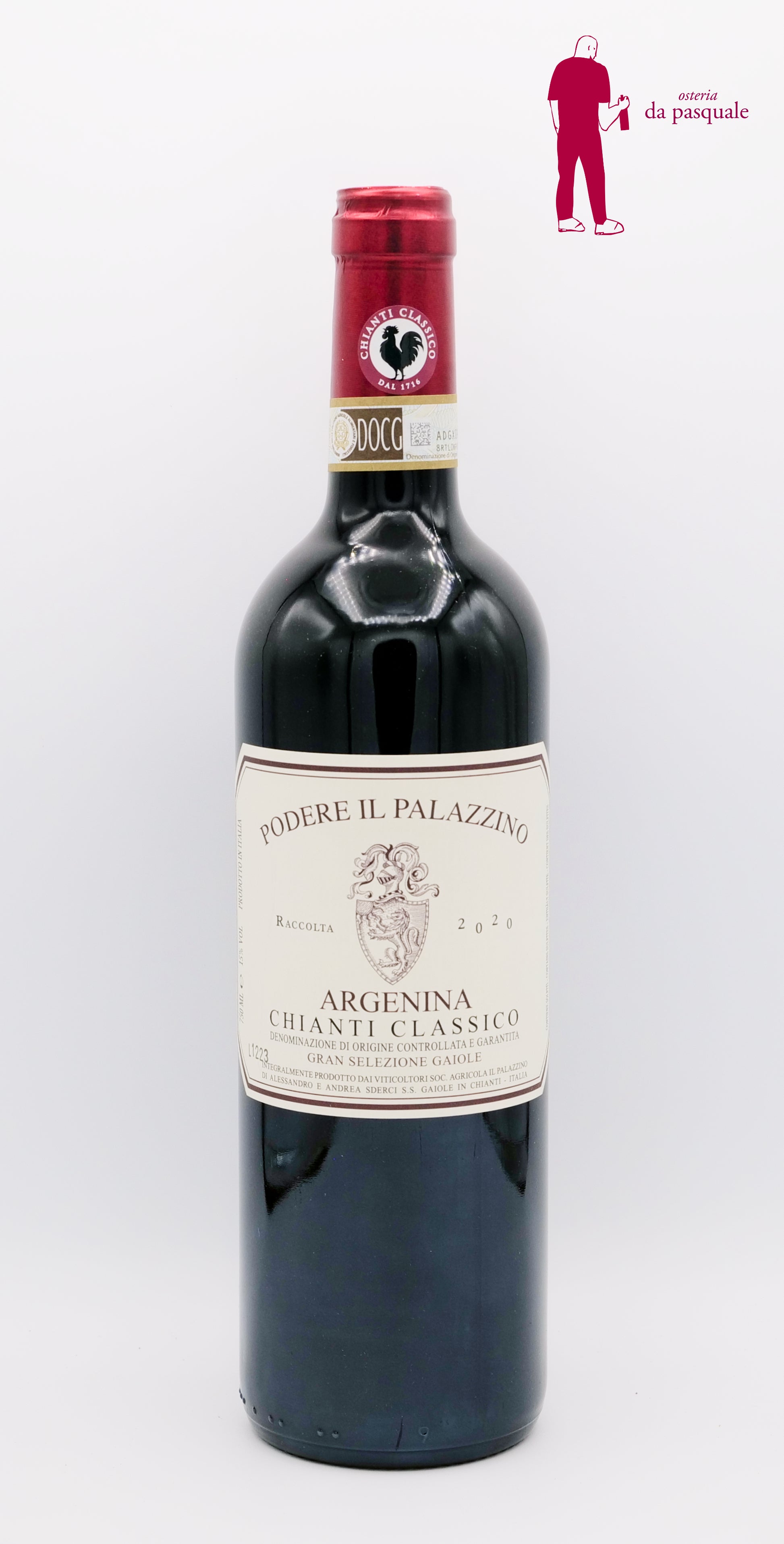 Chianti Classico Gran Selezione Gaiole "Argenina" Podere il Palazzino 2020